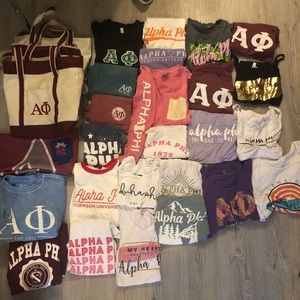 Alpha phi shirts